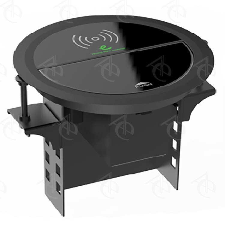 Semicircle Clamshell Multimedia Wireless Charging Multimedia Cable Connector